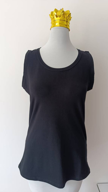 تاپ بیسیک زنانه ساده پنبه لاکرا