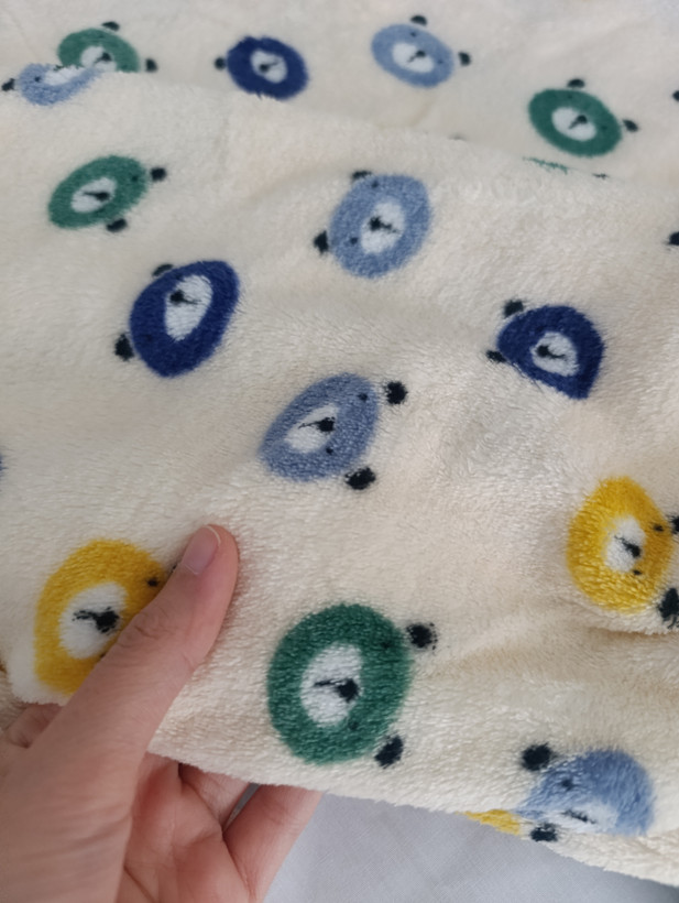 ست حوله ای دخترانه بلوز شلوار وارداتی طرحدار