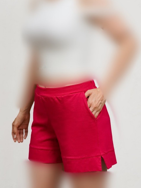 شلوارک بیسیک ساده رنگی زنانه شورتک سایز بزرگ
